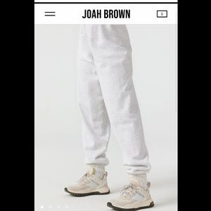 Joah brown jogger size S/M